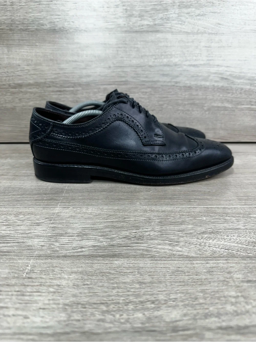 Allen Edmonds Independence Collection “Williams” Longwing Brogues Black 8 D